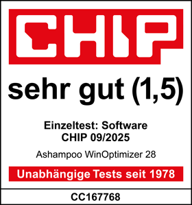 Chip vergibt die Note Gut (1,8)